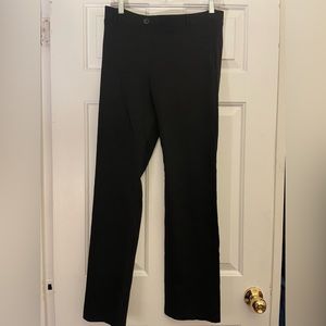 BetaBrand Classic Dress Pant Yoga Pants Straight, black